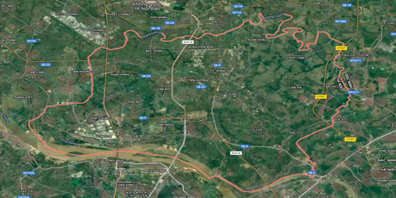 Bản đồ quy hoạch Huyện Đông Anh