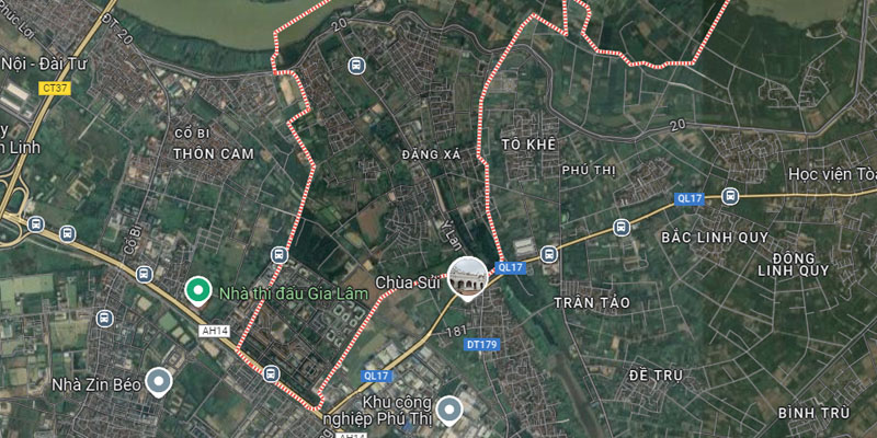 Bản đồ quy hoạch Huyện Gia Lâm