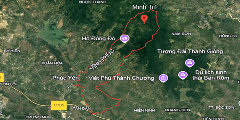 Bản đồ quy hoạch Huyện Sóc Sơn