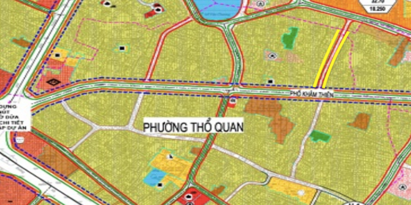 Dự đoán quy hoạch mở rộng ngõ chợ Khâm Thiên
