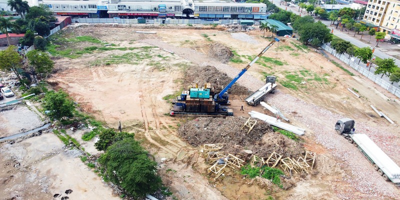 Hình ảnh thực tế tiến độ dự án Đông Anh