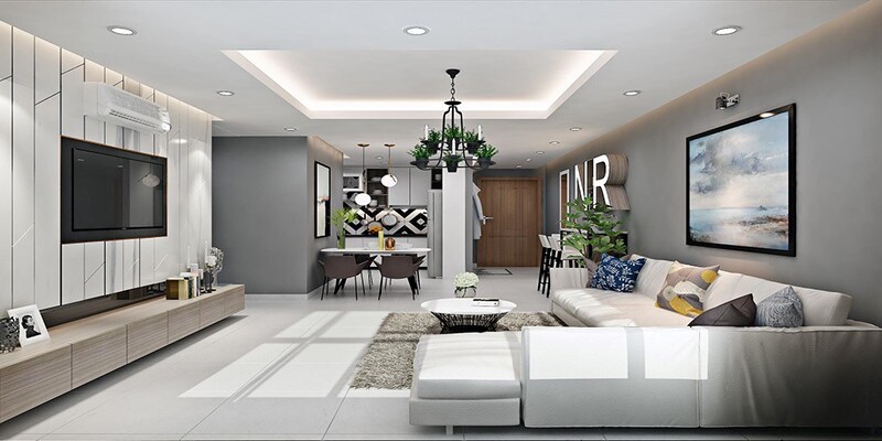Mẫu thiết kế nội thất chung cư nhỏ đẹp theo phong cách thông minh