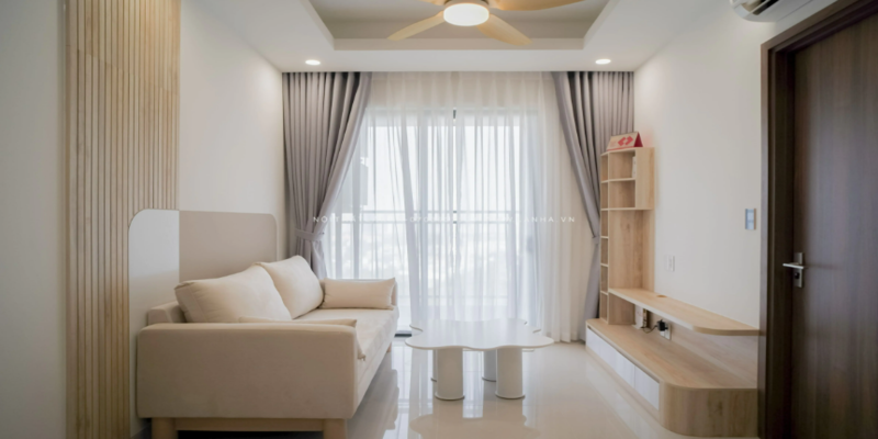 Mẫu thiết kế nội thất chung cư nhỏ đẹp tối giản