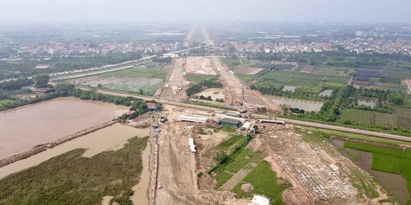 Gỡ nút thắt hạ tầng qua tiến độ đường vành đai 4 Hà Nội