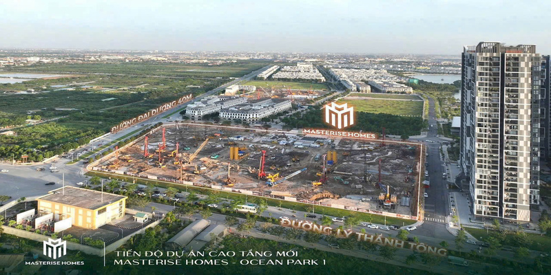 Khảo sát thực tế tiến độ dự án Masteri Lakeside