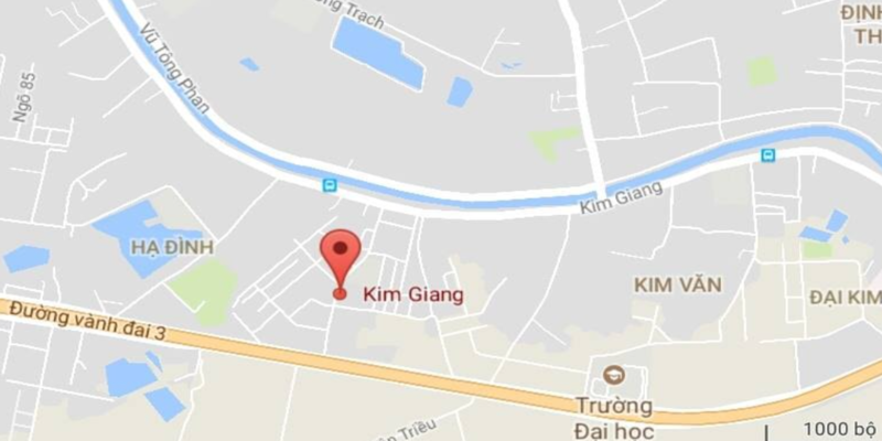 Quy hoạch đường Kim Giang