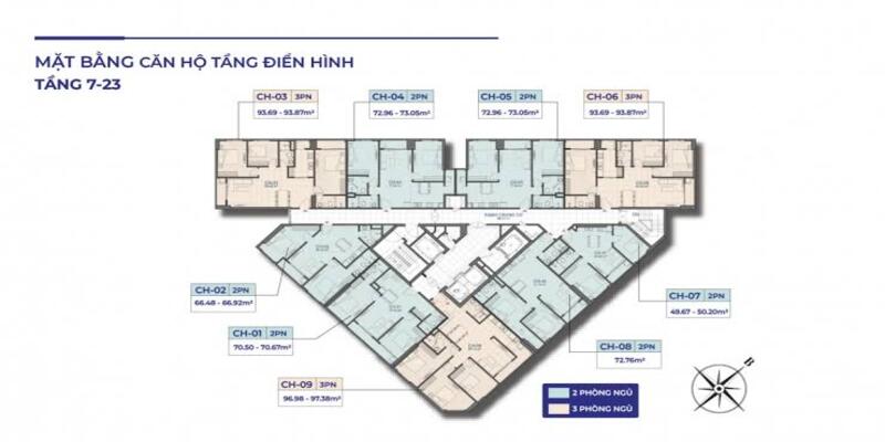 Giá căn hộ Động Lực Tower được chào bán với biên độ rộng