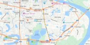 Bản đồ quy hoạch đường Tam Trinh mở rộng