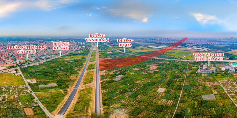 Bản đồ quy hoạch đường Hoàng Quốc Việt kéo dài