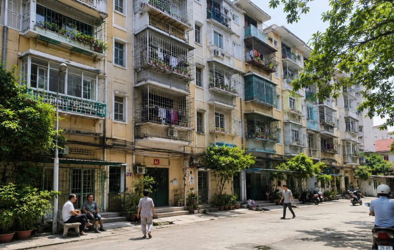 Thông tin chi tiết về việc Cải tạo khu tập thể Trương Định đã được UBND Tương Mai công bố