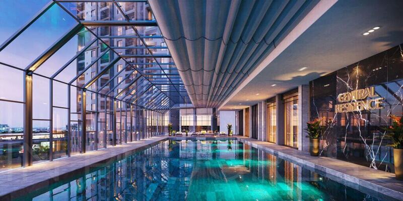 Tiện ích nội khu Central Residence trong lòng công viên Yên Sở
