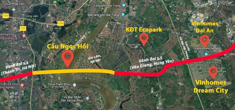 Tác động của tiến độ cầu Ngọc Hồi tới liên kết vùng đô thị